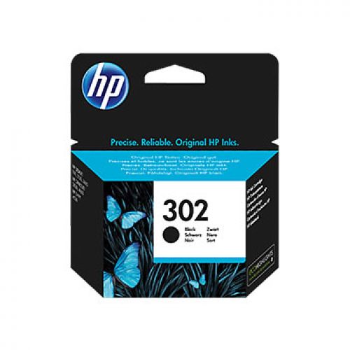 Tinteiro HP 302 Preto F6U66A 3,5ml 190 Pág. , Hp , HPF6U66A , 888793803042